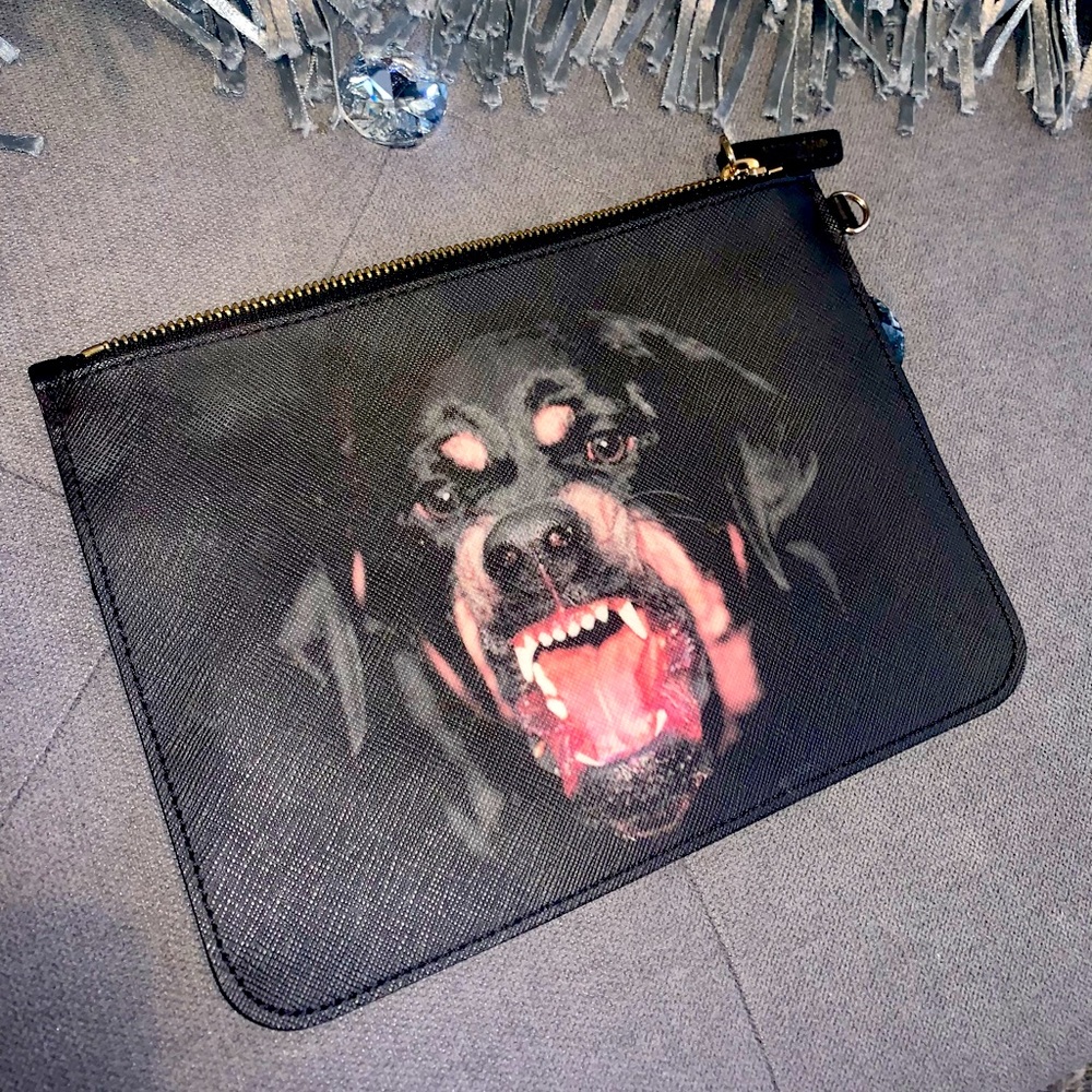 Authentic Givenchy Rottweiler Clutch